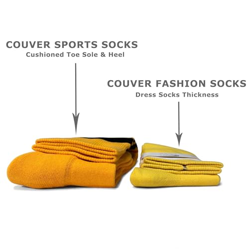 COUVER Premium Quality Youth/Kids Knee High Hockey Baseball Softball Socks