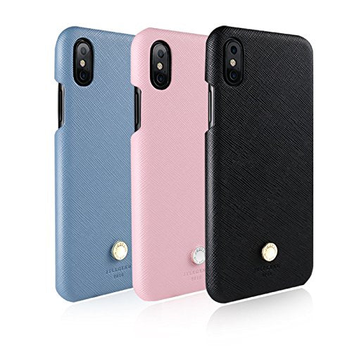 JTLEGEND iPhone X Exquisite Sffiano Cowhide Genuine Leather Back Case for Apple iPhone X