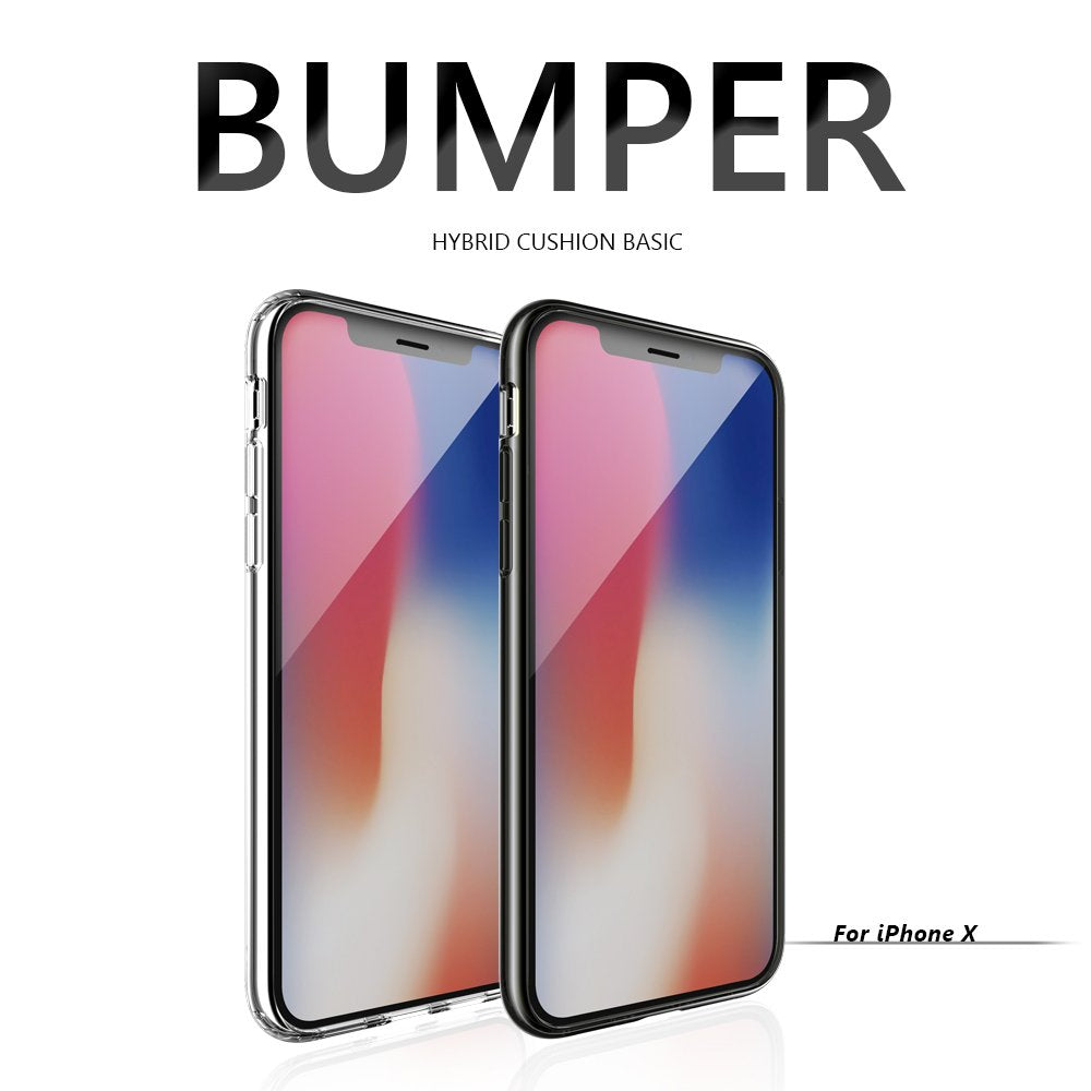 JTLEGEND iPhone X Ultra Hybrid Cushion Basic Case and Hybrid Drop Protection for Apple iPhone X