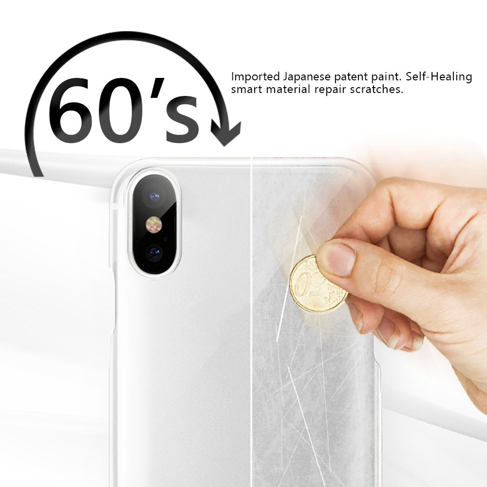 JTLEGEND iPhone X Self-Healing Ultra Slim Protection Case for Apple iPhone X