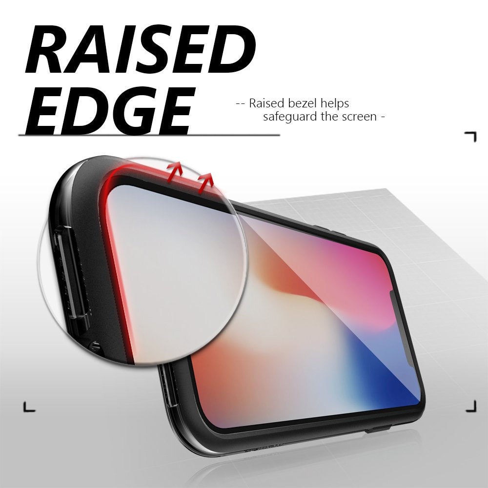 JTLEGEND iPhone X Case Hybrid Air Cushion Protection Technology for Apple iPhone X