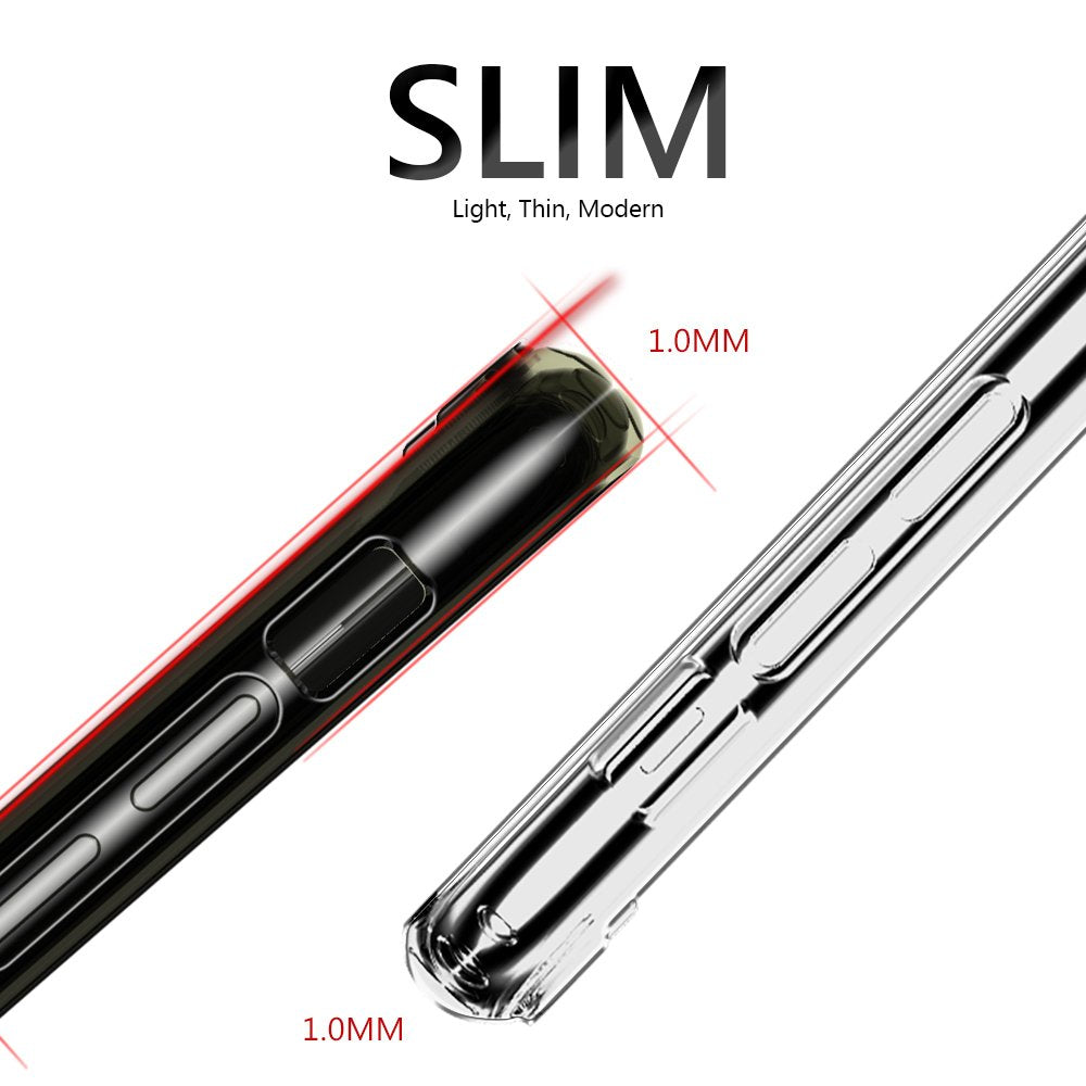 JTLEGEND iPhone X Ultra Hybrid Cushion Basic Case and Hybrid Drop Protection for Apple iPhone X