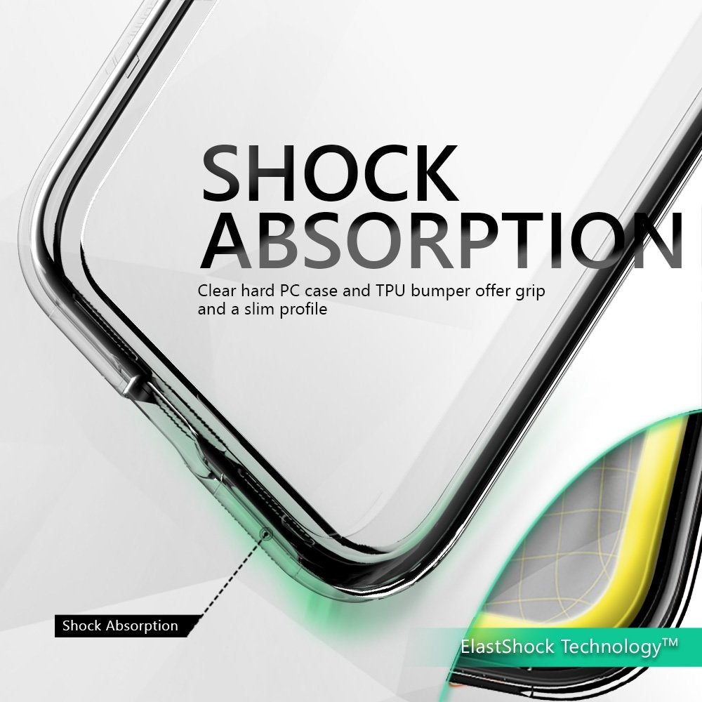 JTLEGEND iPhone X Ultra Slim Hybrid Elite Protection Case for Apple iPhone X