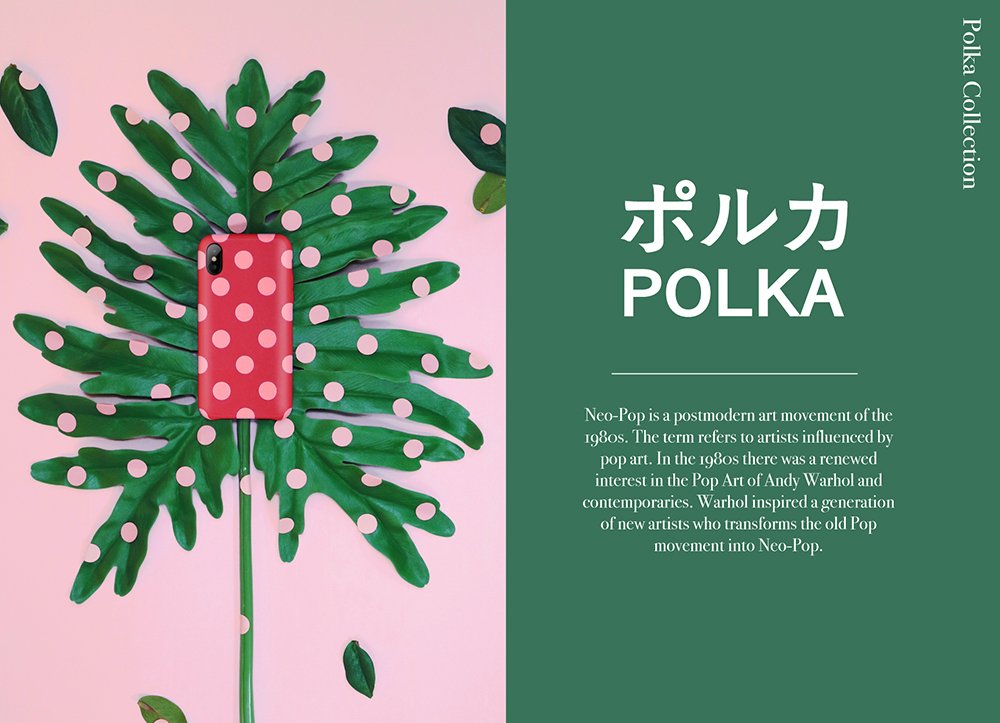 JTLEGEND iPhone X Exquisite Polka PU Genuine Leather Back Case for Apple iPhone X