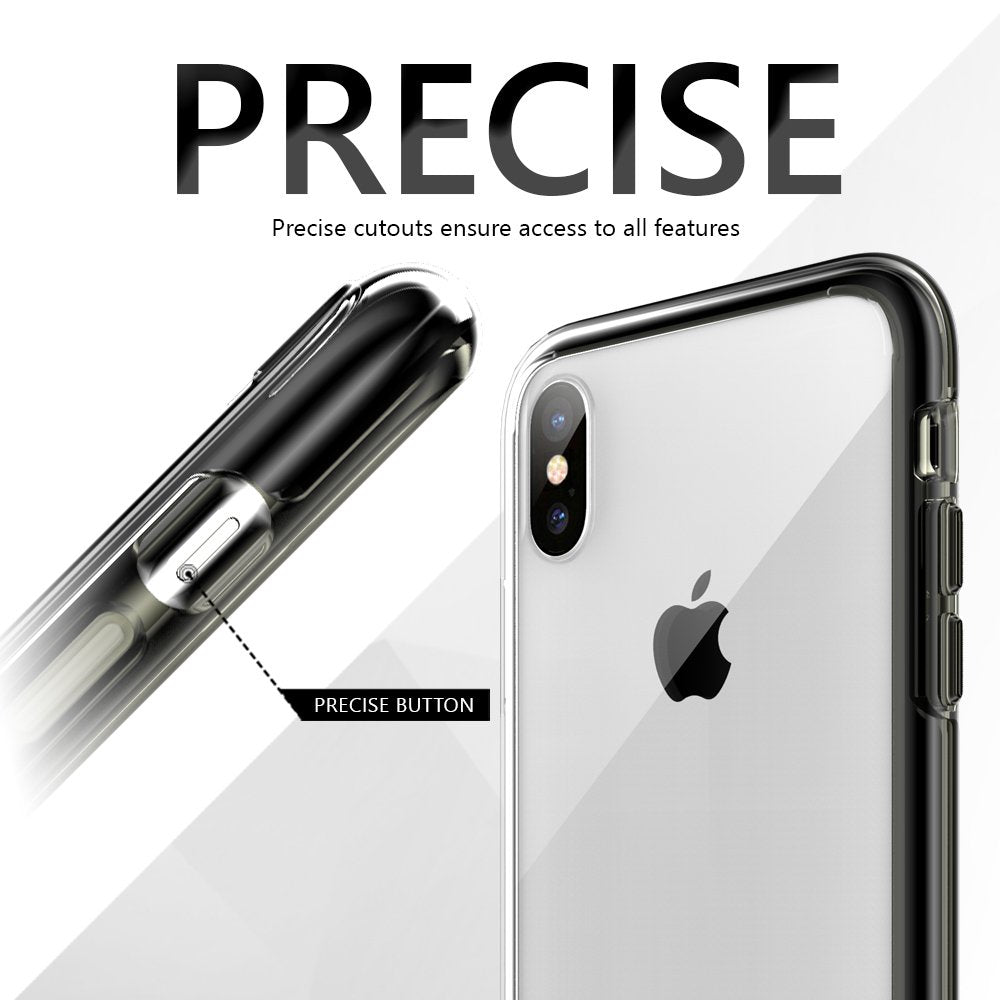 JTLEGEND iPhone X Ultra Slim Hybrid Elite Protection Case for Apple iPhone X