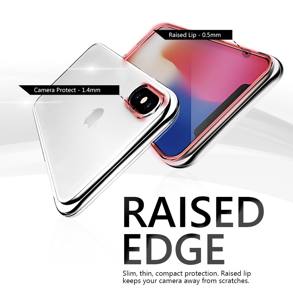 JTLEGEND iPhone X Self-Healing Ultra Slim Protection Case for Apple iPhone X