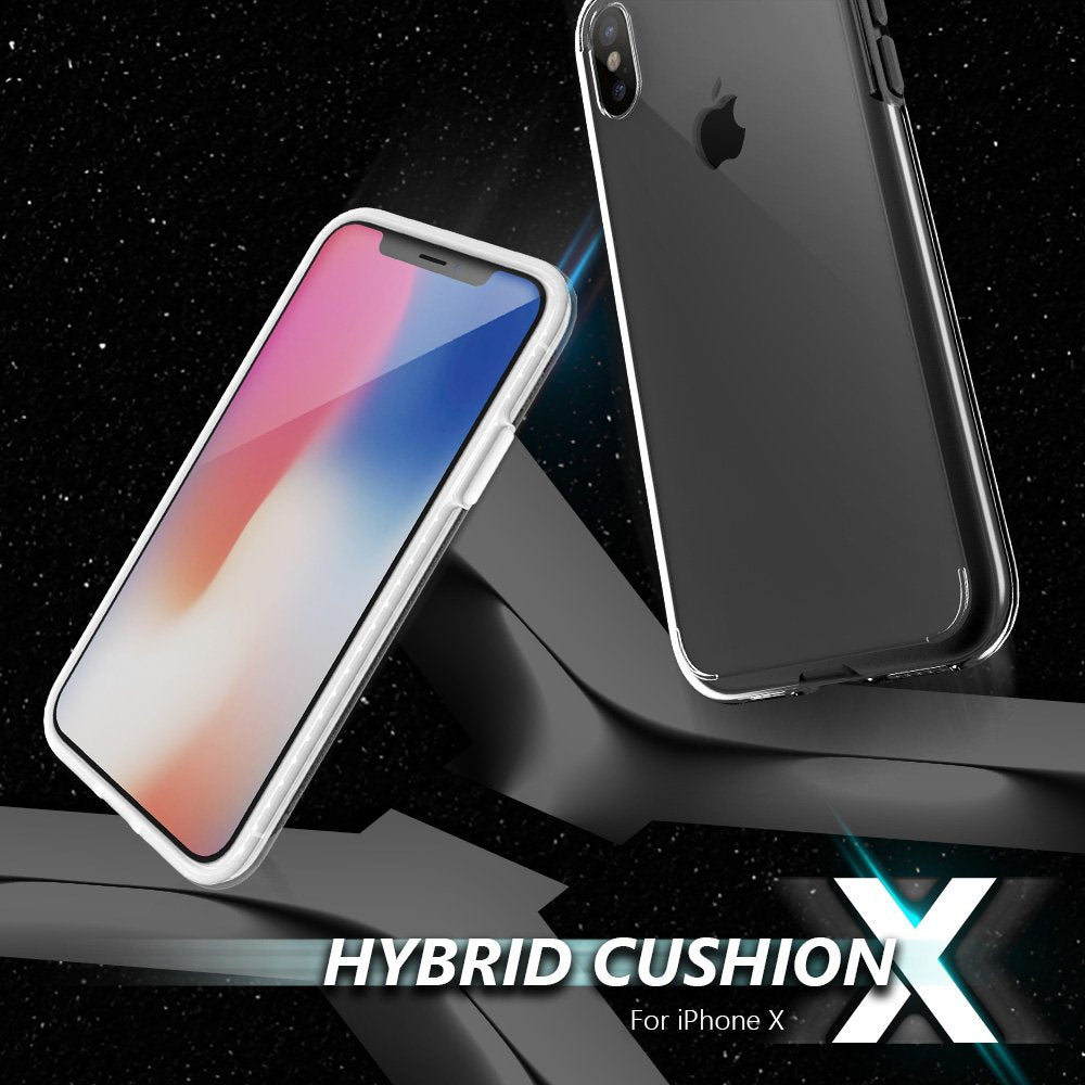 JTLEGEND iPhone X Case Hybrid Air Cushion Protection Technology for Apple iPhone X