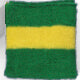 Fun 2 Color Sport Striped Wristband Sweatband