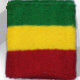 2.5 inch Multi-color Striped Sweat Wristbands for Sports