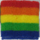 2.5 inch Multi-color Striped Sweat Wristbands for Sports