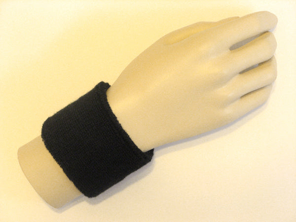 Black youth wristband sweatband