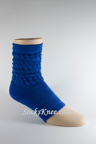 Blue leg warmer
