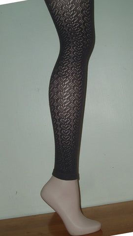 Brown footless tight