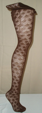Brown knit tight