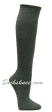 Charcoal womens fashion casual knee socks