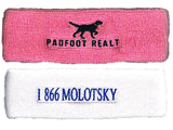 [Min.100 pieces]Custom Embroidery Sport Terry Head sweatband