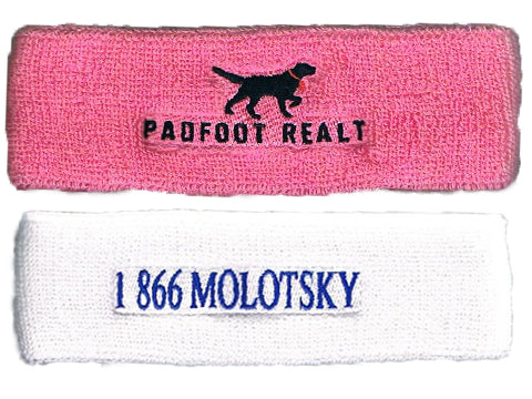 [Min.100 pieces]Custom Embroidery Sport Terry Head sweatband