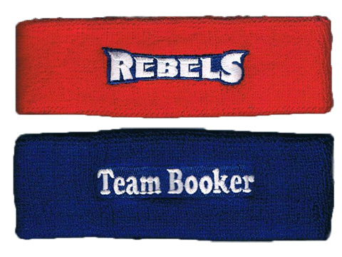 Custom Embroidery Sport Terry Head sweatband