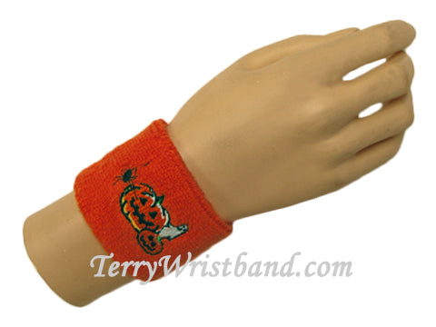 Halloween  Orange youth wristband sweatband
