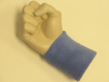 Hyacinth wristband sweatband terry for sports