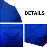 Blue shirt detail with COUVER label