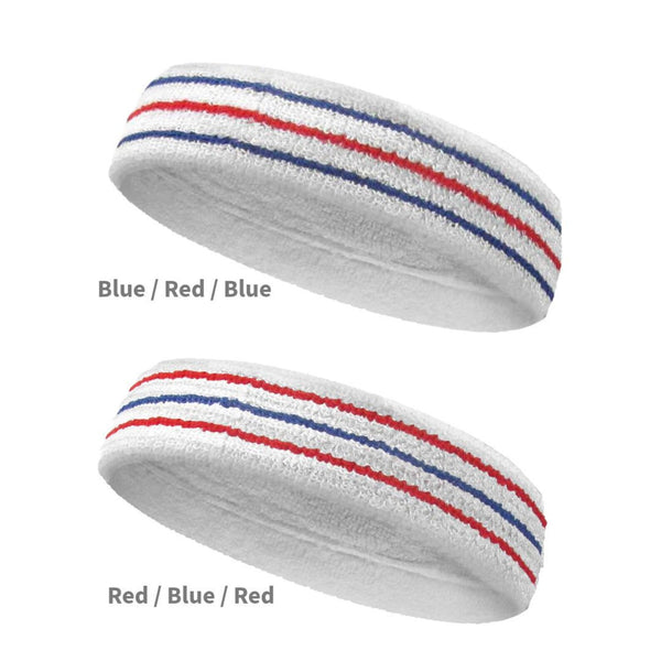 Richie Tenenbaum Inspired Headband - Retro Striped Tennis Costume Accessory