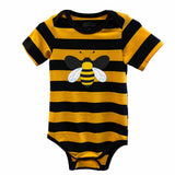 Baby Bee Costume: Soft Cotton Bodysuit Onesie
