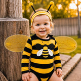 Baby Bee Costume styled with wings