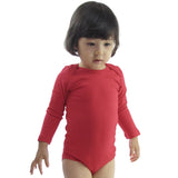 Red baby long sleeve bodysuit costume