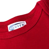 Red baby long sleeve bodysuit costume