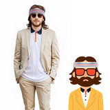 Richie Tenenbaum inspired headband size reference