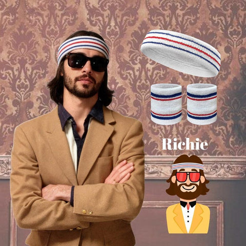Richie Tenenbaum inspired headband costume accessory - main image