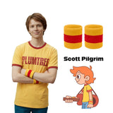Scott Pilgrim wristband costume accessory worn on wrist