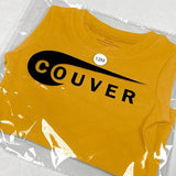 Golden Yellow Long Sleeve Baby Bodysuit for DIY Fruit Costume