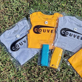 Golden Yellow Long Sleeve Baby Bodysuit for DIY Fruit Costume