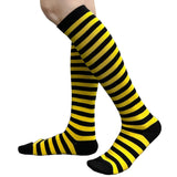 Women's Yellow & Black Bee Costume Knee-High Socks & Accessory Sets