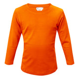 Orange long sleeve kids costume shirt - 18M