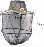 Mom and Baby Bee Costume Set: Striped Baby Bodysuit and Beekeeper Net Hat