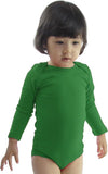 Baby DIY Costume Long Sleeve Bodysuit – Light Pink or Green