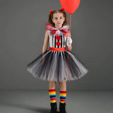 Kids Rainbow Striped Knee-High Socks – Halloween Costume Accessory