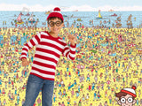 Kids Red White Striped Shirt | Waldo Wally Halloween Costume | Unisex Toddler & Youth Outfit