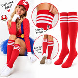 Women's knee high costume socks