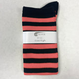 Women's striped knee-high costume socks