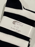 Over-the-Knee Striped Socks for Women – Halloween Thigh-High Stockings, 12 Color Combos