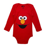Red Monster Baby Bodysuit, Kids Halloween Costume Shirt, Toddler Red Costume, Baby Outfit