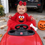 Red Monster Baby Bodysuit, Kids Halloween Costume Shirt, Toddler Red Costume, Baby Outfit