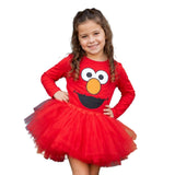Red Monster Baby Bodysuit, Kids Halloween Costume Shirt, Toddler Red Costume, Baby Outfit