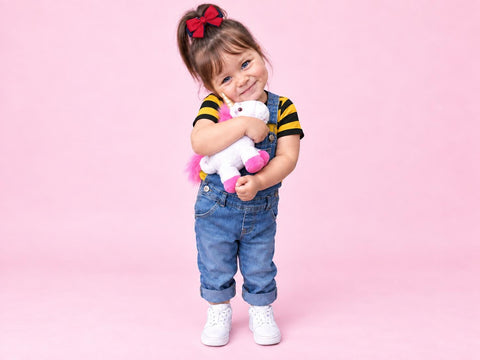 Baby black and gold striped bodysuit costume