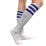 Women's Striped Knee-High Socks - Retro Tube Socks for Halloween Costumes & Dress-Up