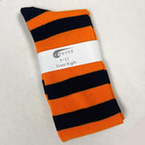 Kids Red and Black Striped Long Sleeve Shirt Halloween Costume, Shirt or Tiger-Stripe Socks Set